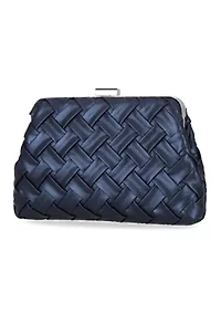 Phyllis Woven Clutch