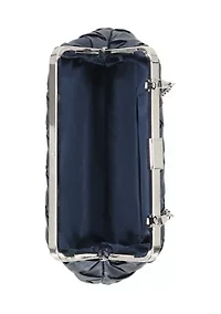 Phyllis Woven Clutch