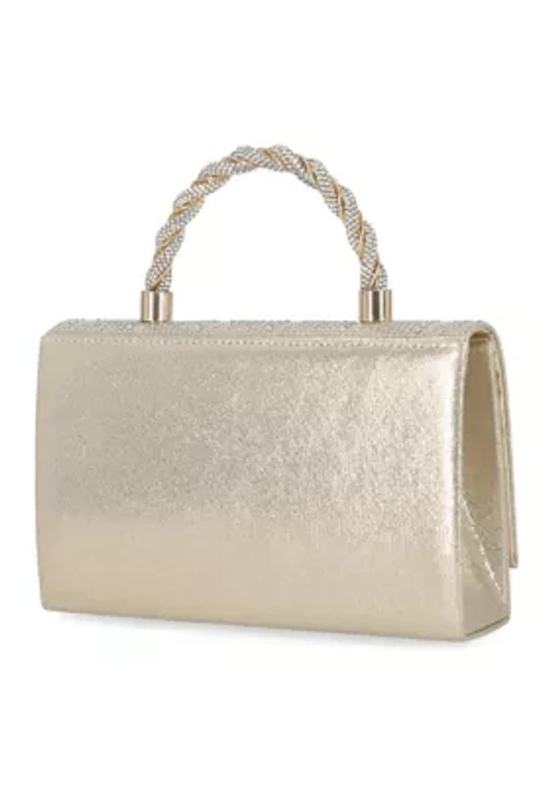 Mallory - Soft Shine Top Handle Bag