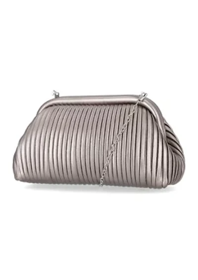 Viloletta - Pleated Clutch