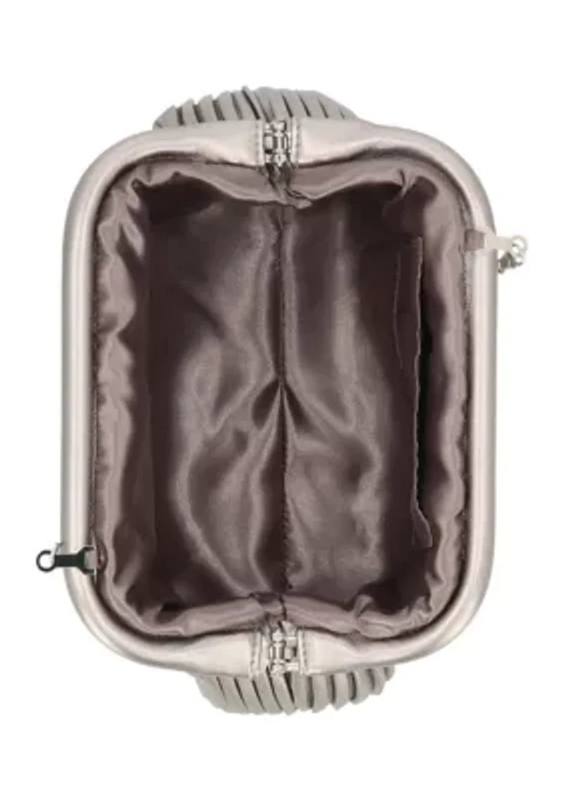 Viloletta - Pleated Clutch