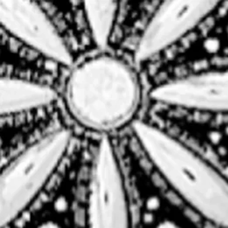 Silver Floral Heart Key Fob