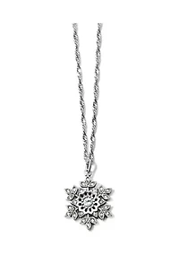 Glint Snowflake Necklace