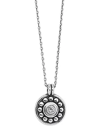 Pebble Dot Medali Petite Reversible Necklace