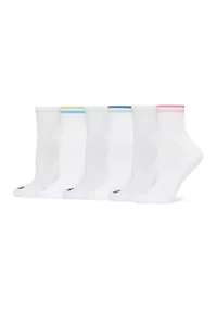 6 Pack Mini Crew Socks