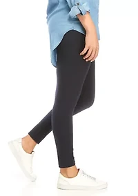 Wide Waistband Blackout Cotton Leggings