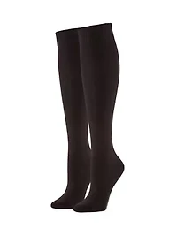 Women's Flat Knit Knee Socks