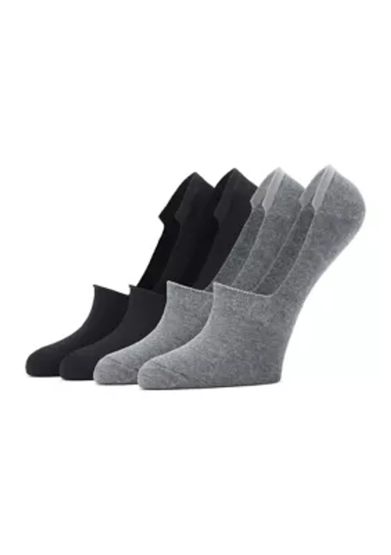 Sneaker Liner Socks - 4 Pair Value Pack