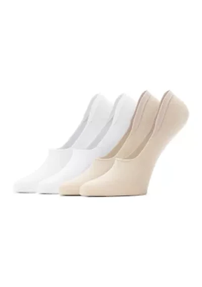 Sneaker Liner Socks - 4 Pair Value Pack