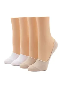 Sneaker Liner Socks - 4 Pair Value Pack