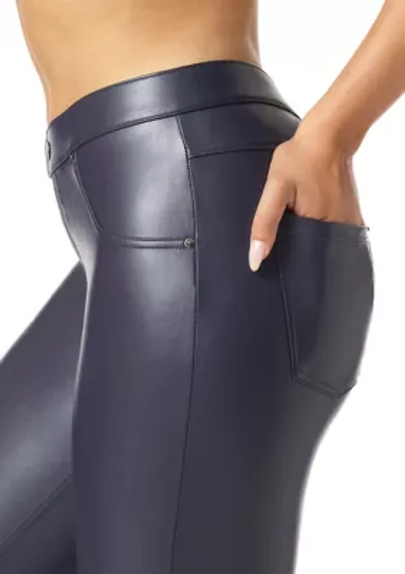 Leatherette Leggings