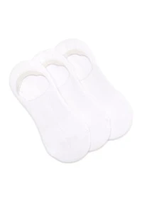 Cotton No Show Arch Hug Liner Socks - 3 Pack