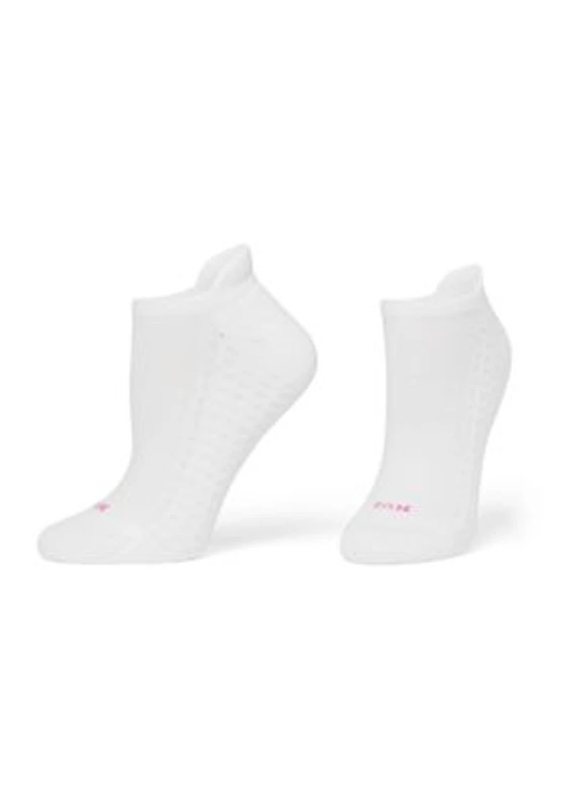 Air Cushion No Show Tab Back Socks - 3 Pack