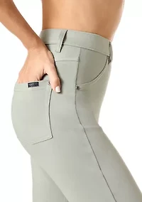 Ultra Soft Denim High Waist Capris
