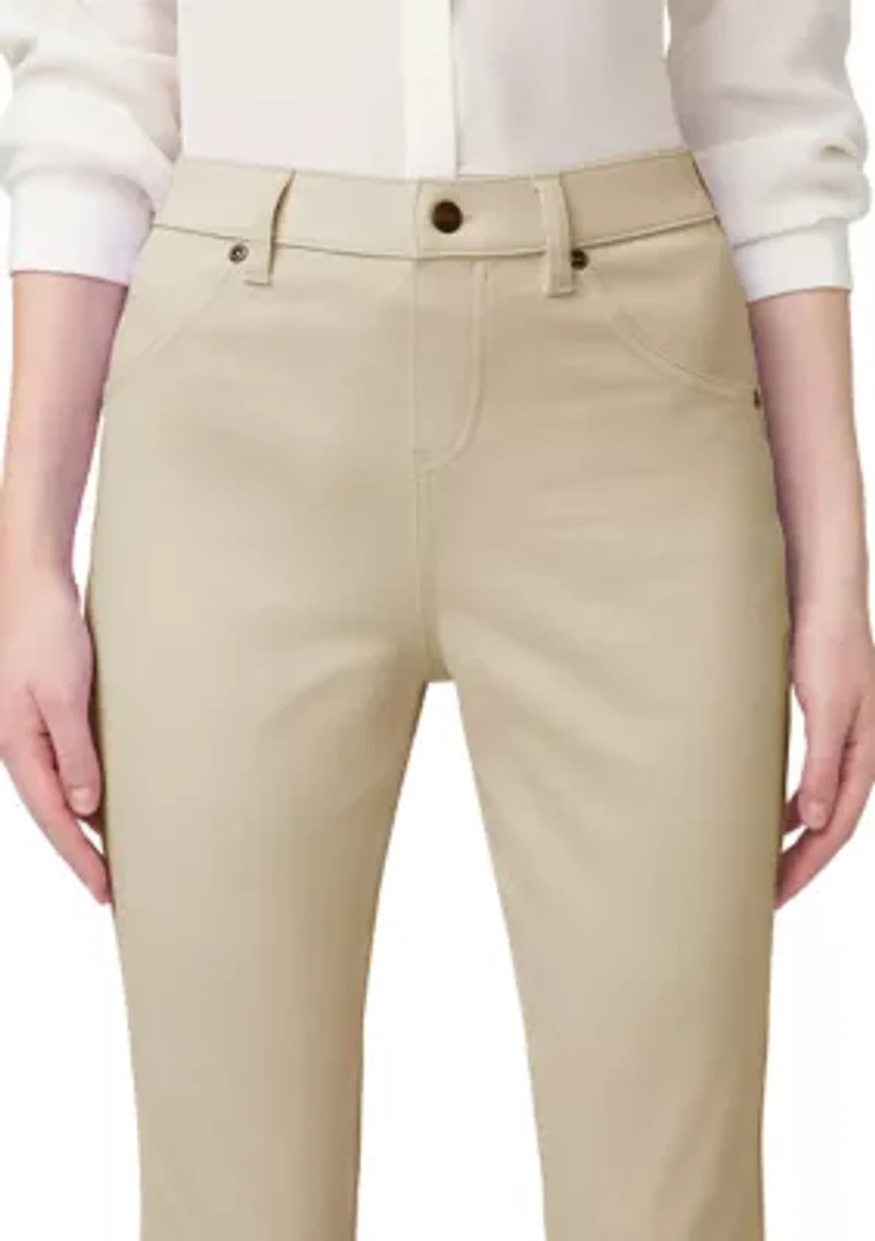 Ultra Soft Denim High Waist Capris