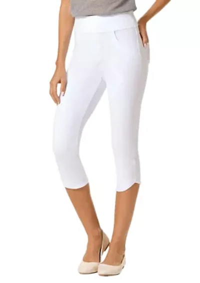 Tulip Hem Capri Leggings