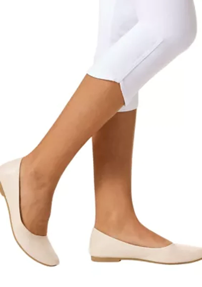 Tulip Hem Capri Leggings