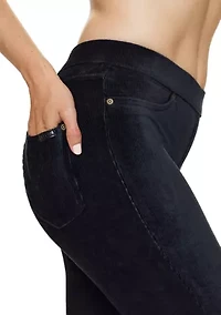 Thin-Wale Corduroy Leggings