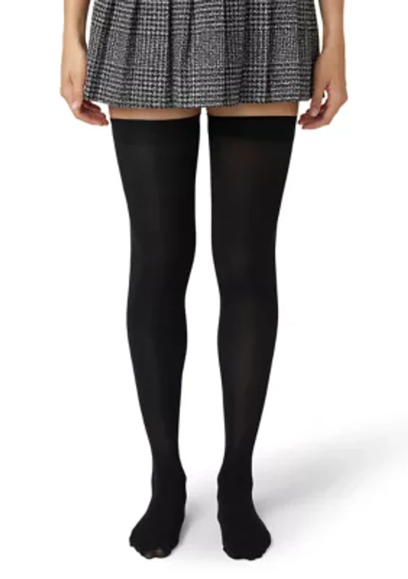 Opaque Over-the-Knee Socks