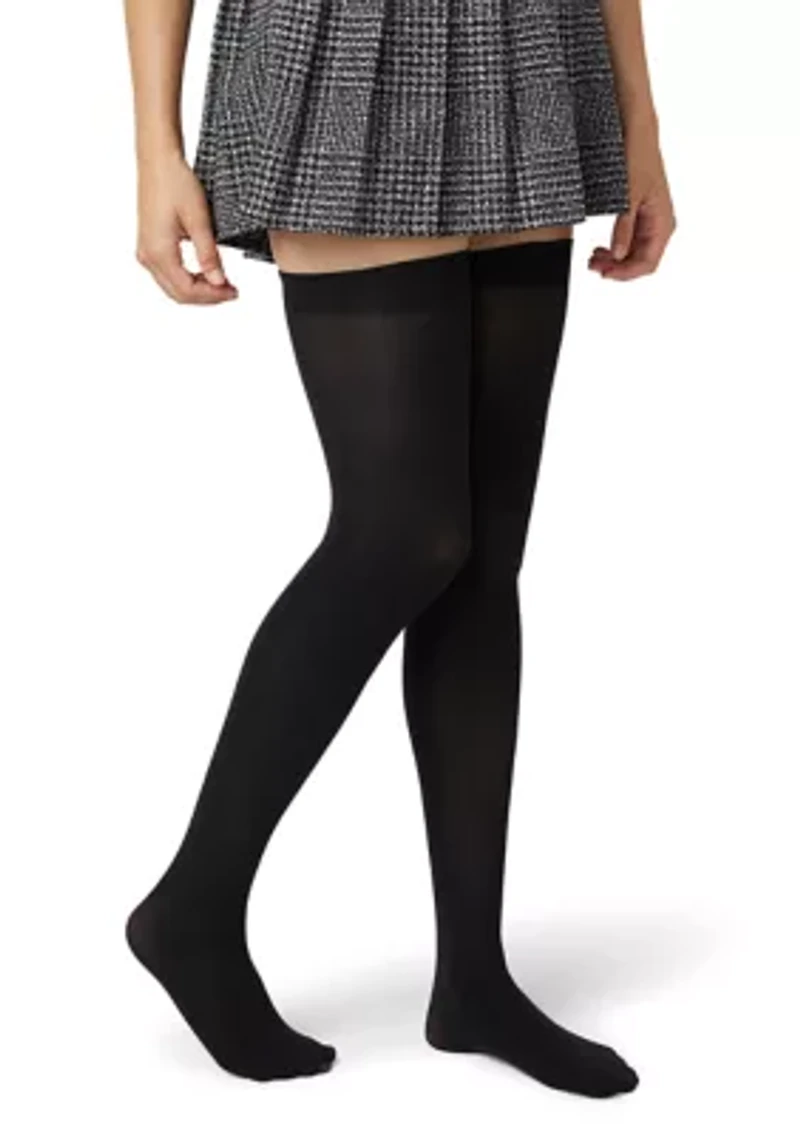 Opaque Over-the-Knee Socks