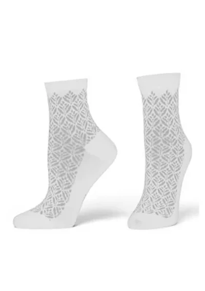 Pointelle Anklet Socks