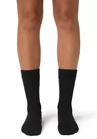 Cable Knit Crew Sock 2-Pair Pack