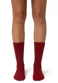 Cable Knit Crew Sock 2-Pair Pack