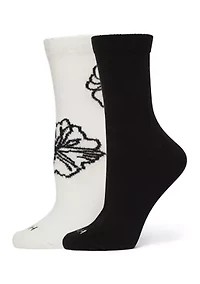 Flower Crew Socks