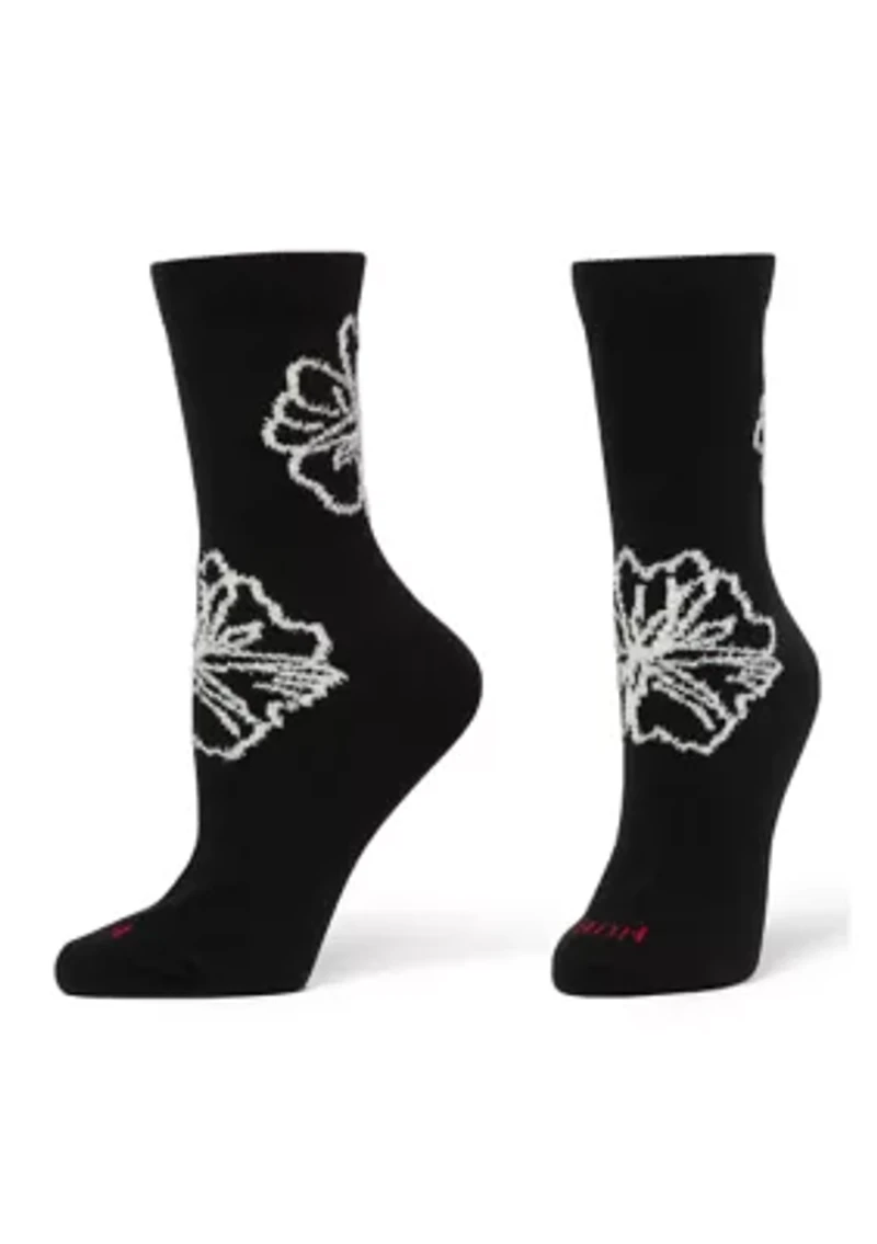 Flower Crew Socks