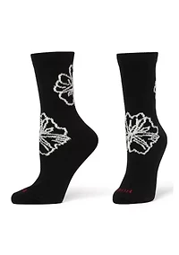 Flower Crew Socks