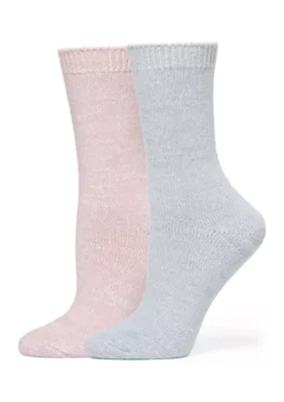 Sparkled Marled Crew Socks