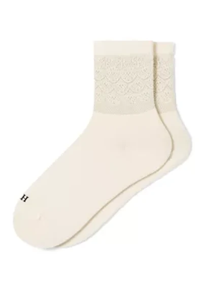 Women's Lace Border Socks