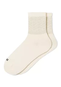 Women's Lace Border Socks