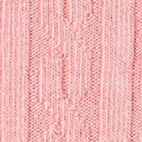 Silk Blend Cable Crew Socks