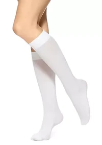 Soft Opaque Knee High Socks