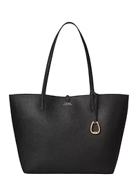 Faux-Leather Reversible Tote