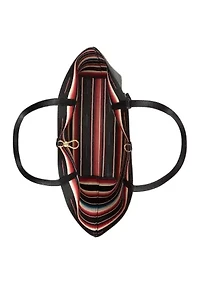 Faux-Leather Reversible Tote