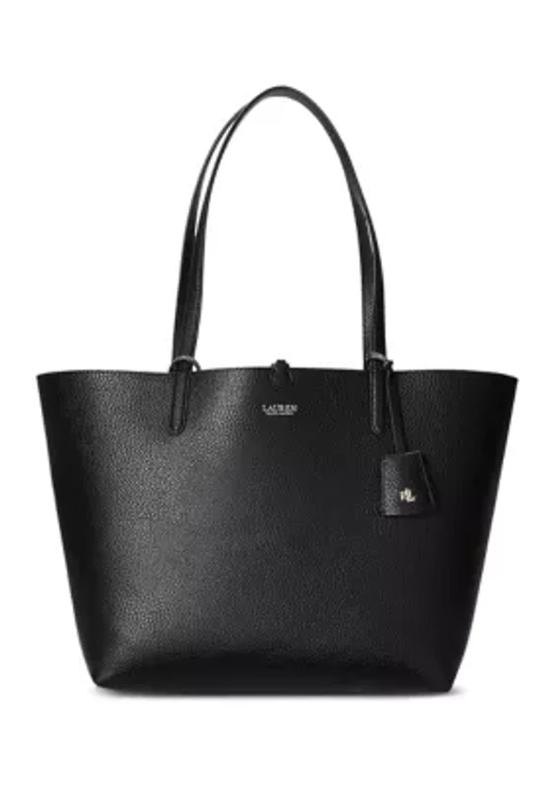 Faux-Leather Reversible Tote