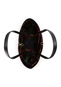 Faux-Leather Reversible Tote