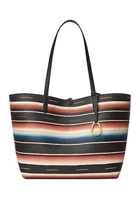 Faux-Leather Reversible Tote