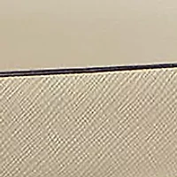 Charm Saffiano Leather Belt