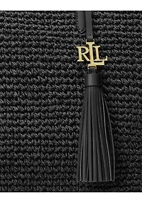 Crochet-Straw Medium Whitney Tote