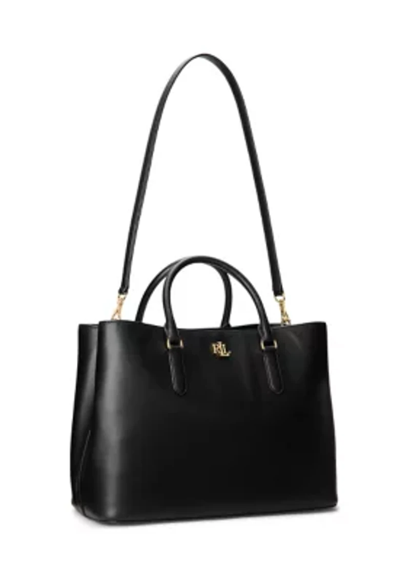 Leather Large Marcy Satchel