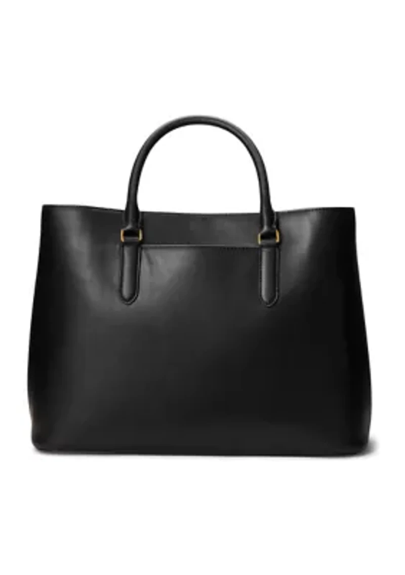 Leather Large Marcy Satchel