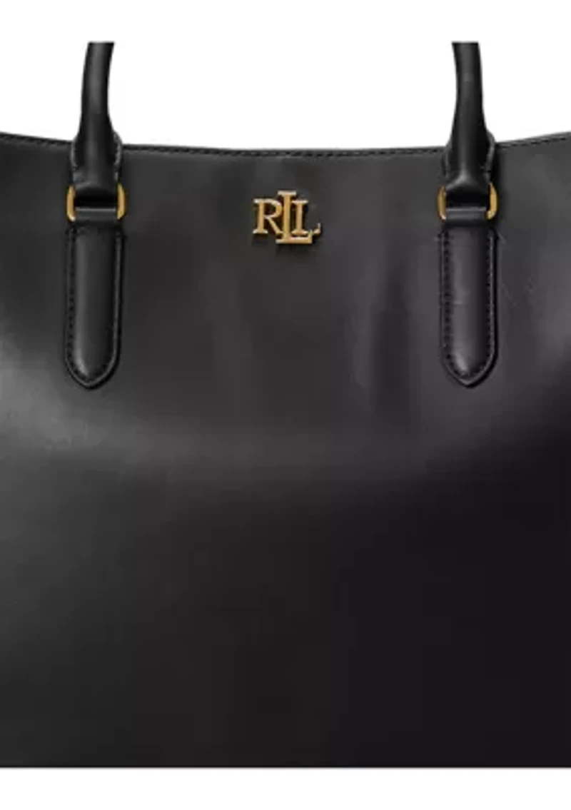 Leather Large Marcy Satchel