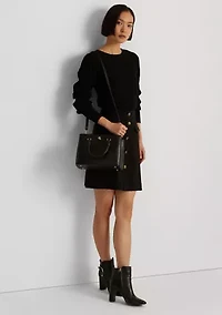 Leather Small Marcy Satchel