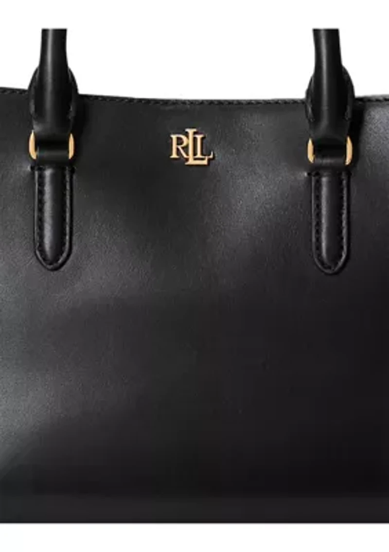 Leather Small Marcy Satchel