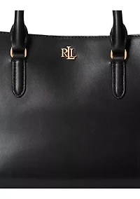 Leather Small Marcy Satchel