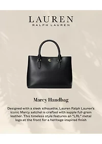 Leather Small Marcy Satchel
