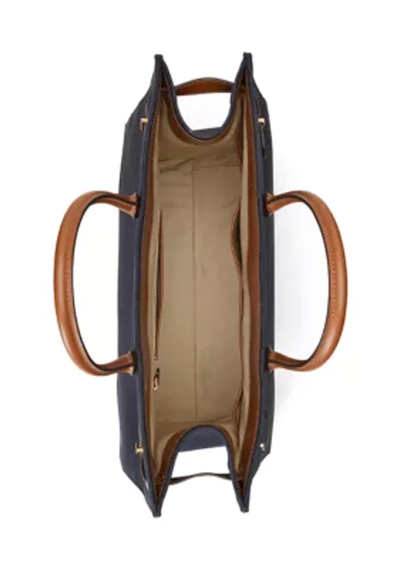 Print Canvas Large Devyn Tote Bag